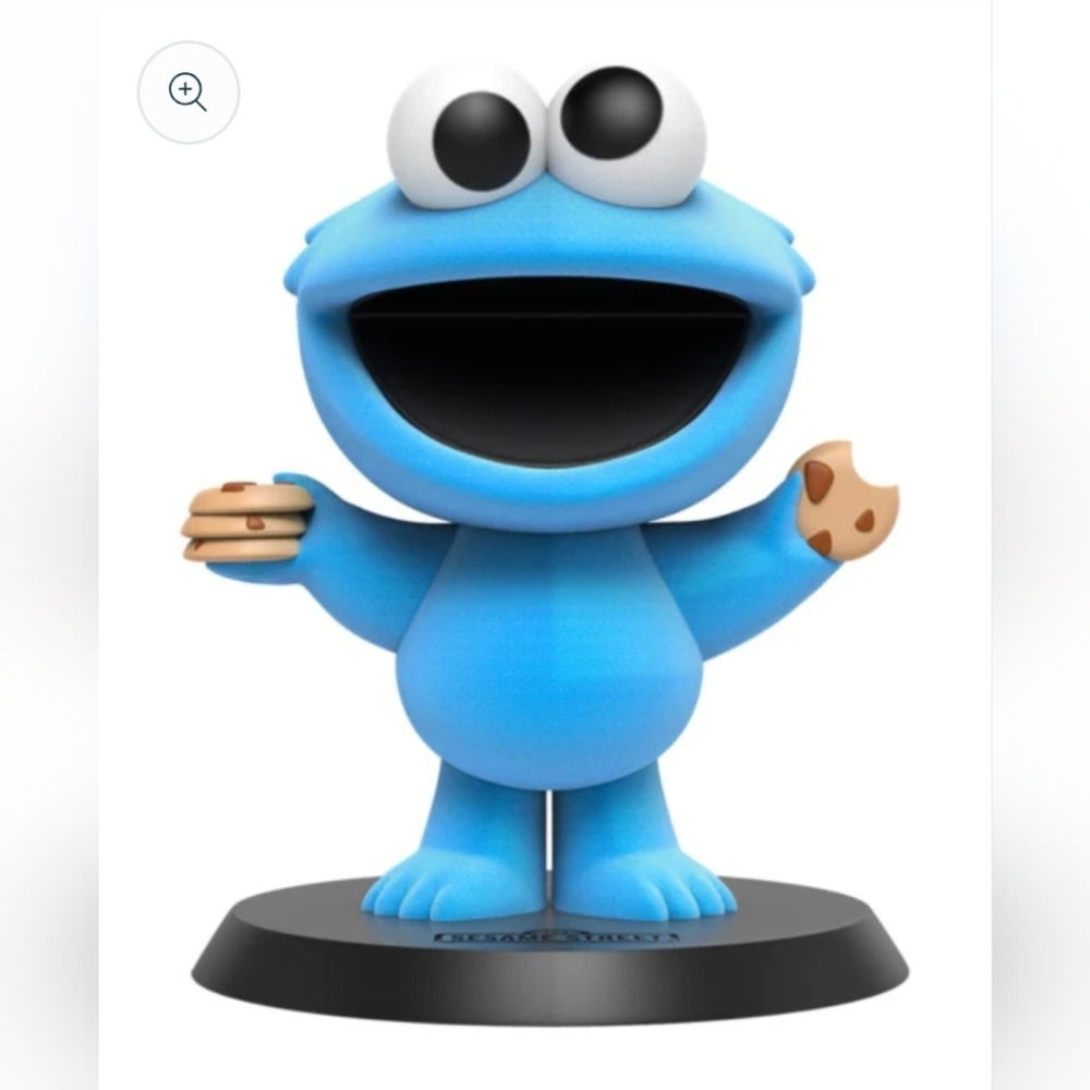 Cookie Monster | Miniso Seasame Street Furr Fwenz Confirmed Blind Box Figure